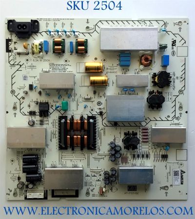 FUENTE DE PODER PARA TV SONY BRAVIA / NUMERO DE PARTE 100613323 / AP-P321AM / AP-P321AM B / 1-006-133-23 / PANEL YDBM075DCS11 / DISPLAY ST7461D02-H VER.2.1 / MODELO XR-75X90CJ / XR75X90CJ